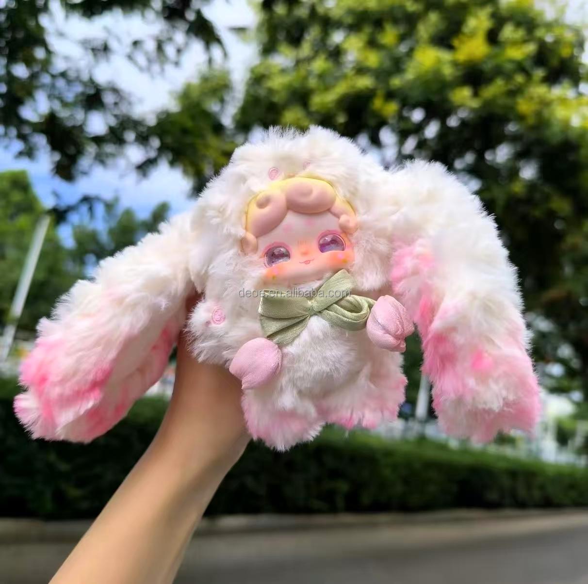 Lucky Deer Nai 100% Genuine the Secret Garden PVC Plush Doll Keychain Pendant Collectible Animal Figurines for Girls 12+